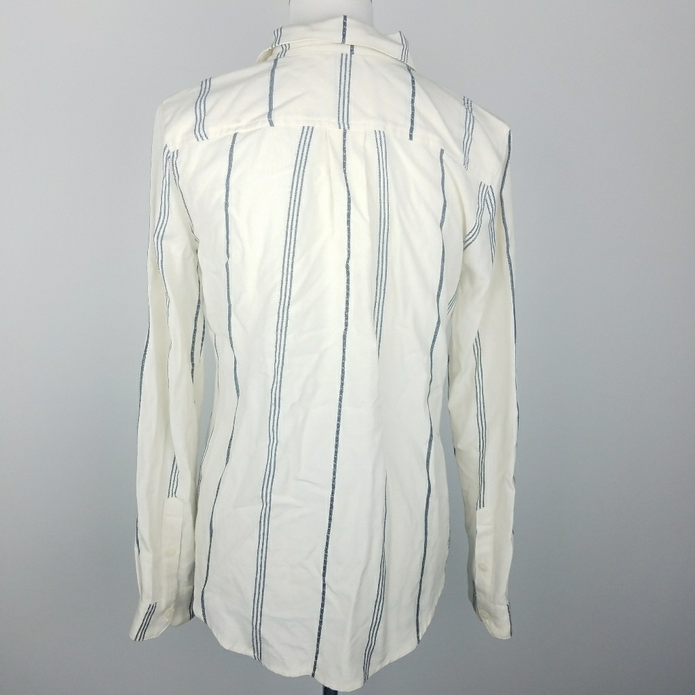 Sanctuary Tailored Boyfriend Shirt Striped XS - Picture 6 of 8